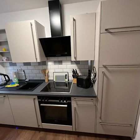 Apartment Bernstein Ruhig, Familienfreundlich Mit Garten 罗斯托克 外观 照片